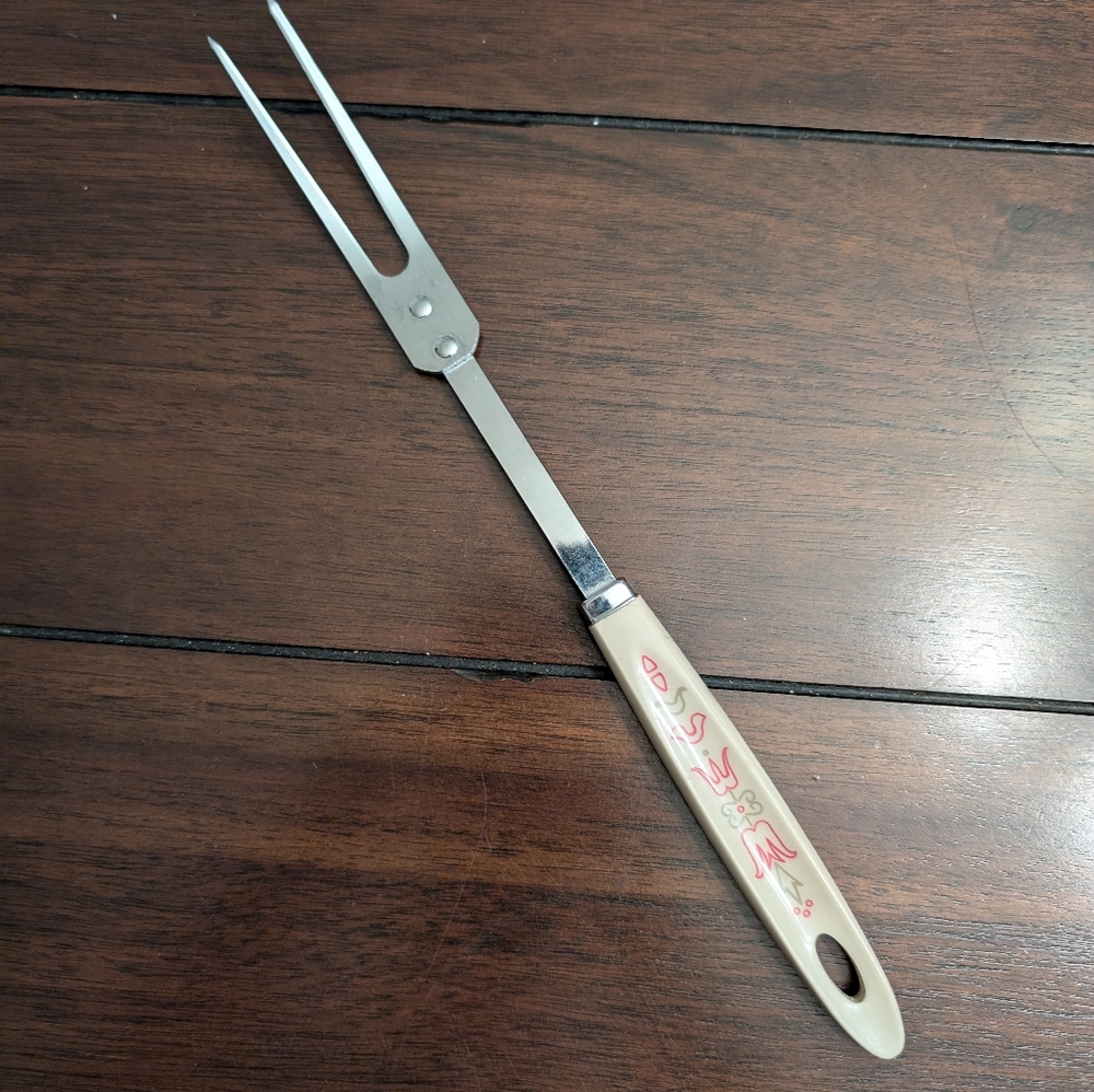 Vintage Androck Mid-Century Carving Fork